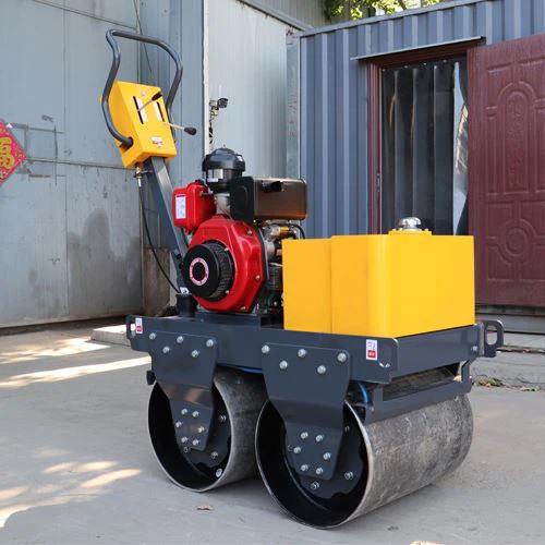 HR560 kg de 5,6 tones de corró de doble roda refrigerada per aire